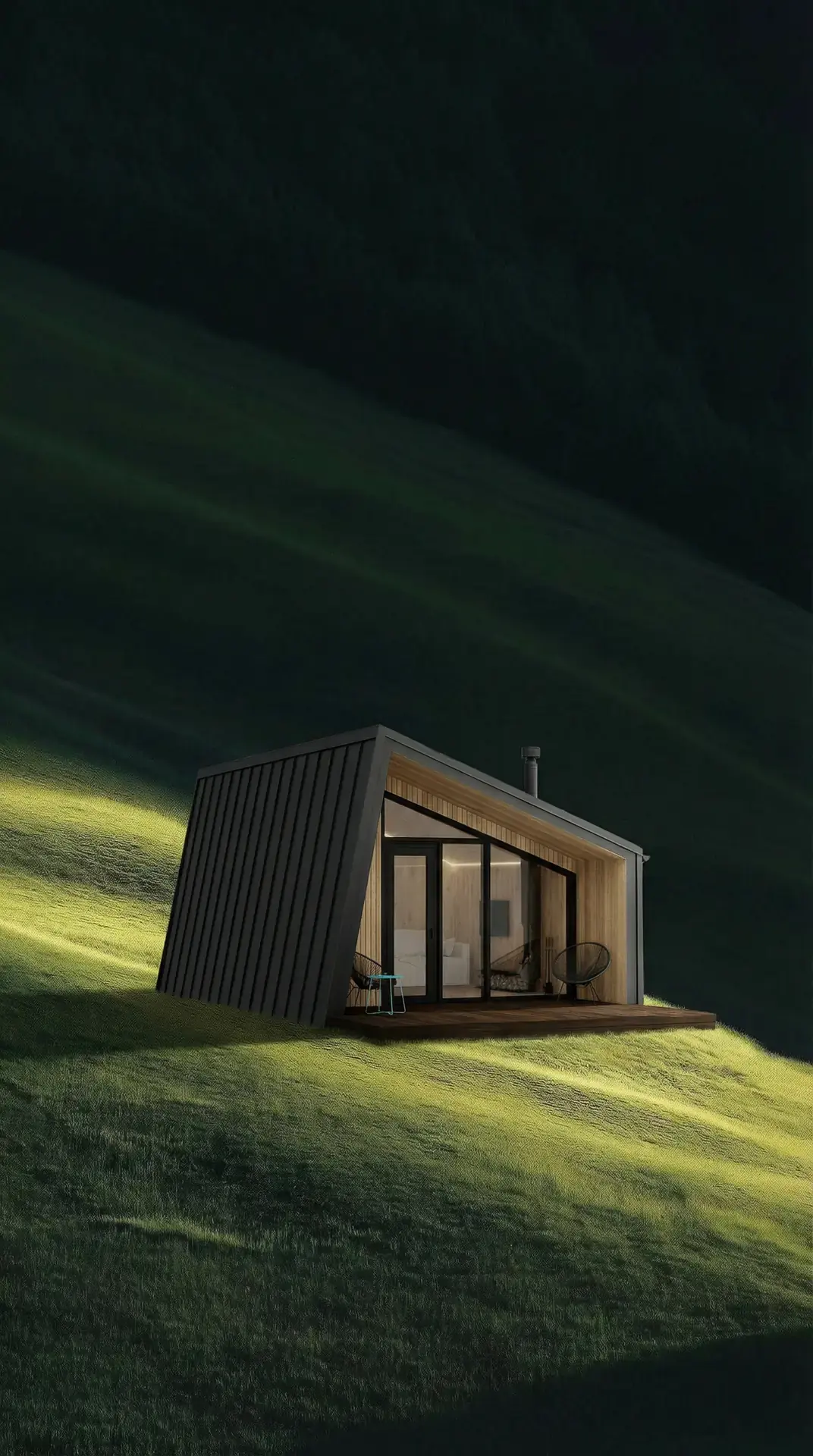 Delta vertical hero view for compact modular hotel room
