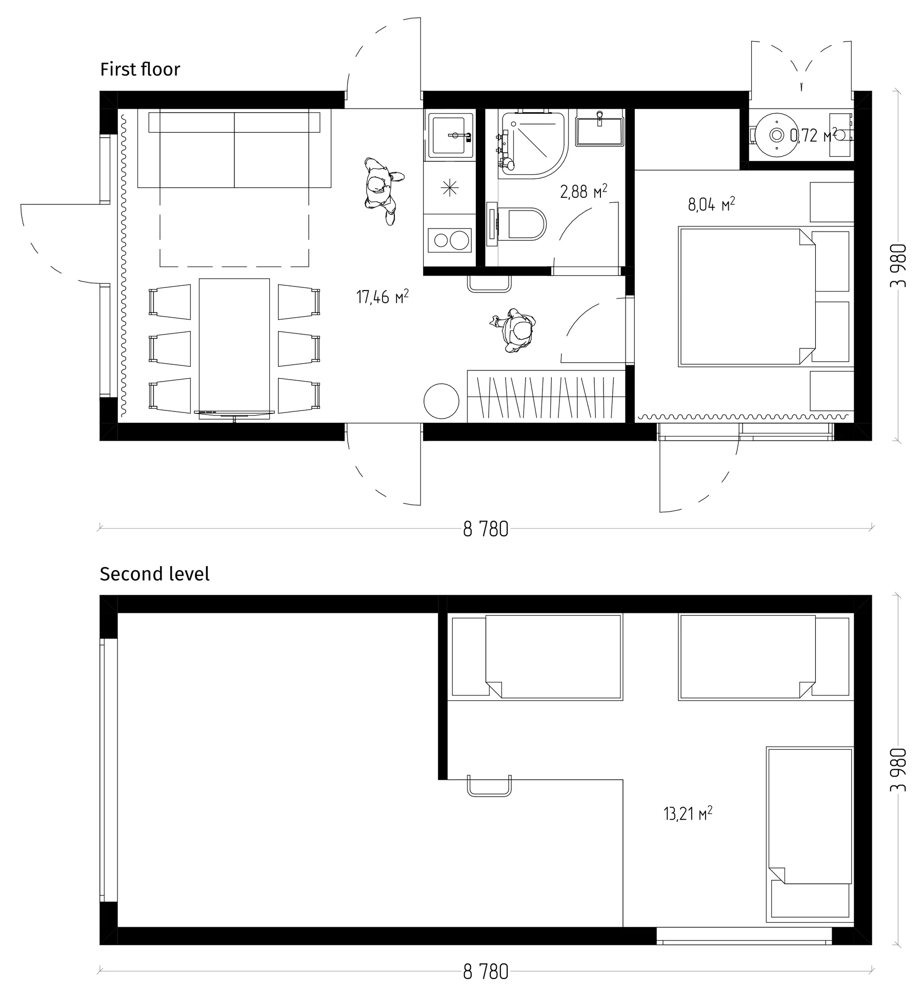 Layout and dimensions Layout and dimensions