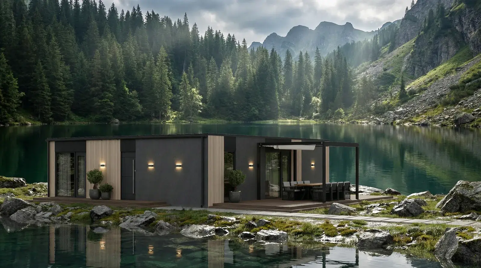 Lumen QHome modular house design