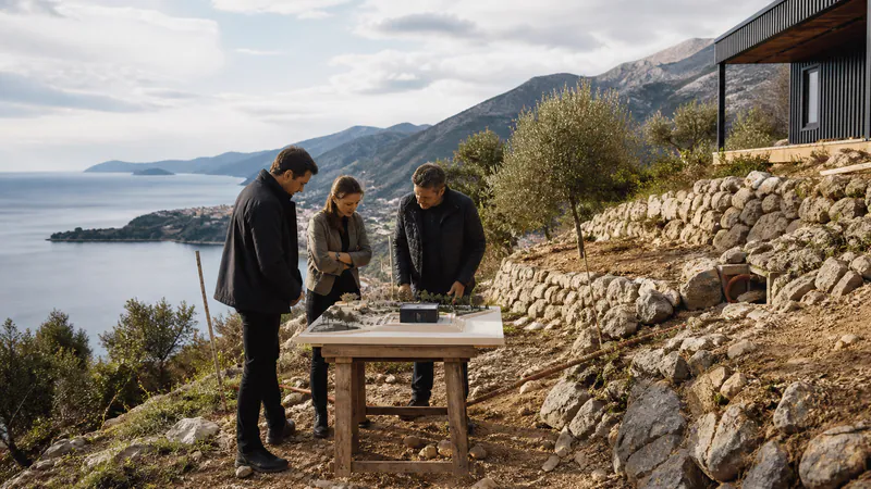 Modular Home in Croatia: Croatia — QHOME technology guide Modular Home in Croatia: Croatia — editorial planning scene