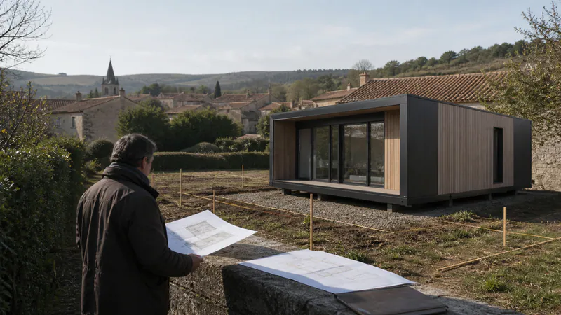 Modular Home in France: France — QHOME technology guide Modular Home in France: France — editorial planning scene