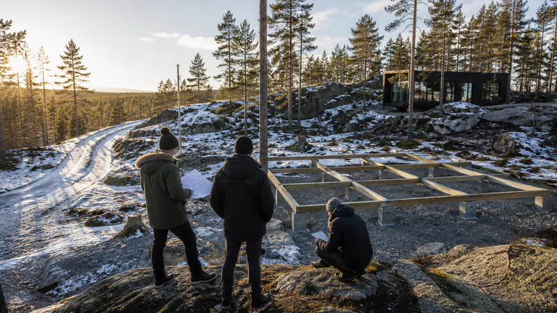 Modular Home in Sweden: Sweden — QHOME technology guide Modular Home in Sweden: Sweden — editorial planning scene