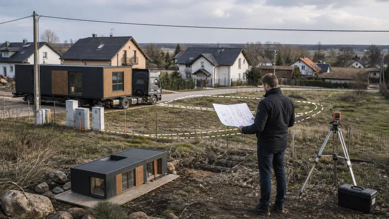 Modular Home in Poland: Poland — QHOME technology guide Modular Home in Poland: Poland — editorial planning scene