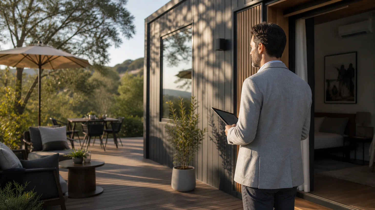 Modular Home Rental Income: Income Calculation — QHOME technology guide Modular Home Rental Income: Income Calculation — editorial planning scene