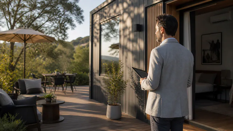 Modular Home Rental Income: Income Calculation — QHOME technology guide Modular Home Rental Income: Income Calculation — editorial planning scene