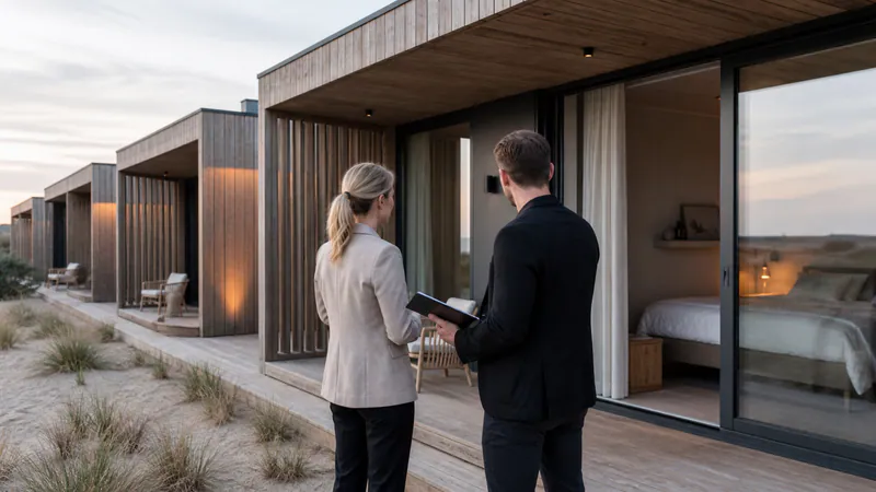 Modular Home Exit Strategy: Sell the Project — QHOME technology guide Modular Home Exit Strategy: Sell the Project — editorial planning scene