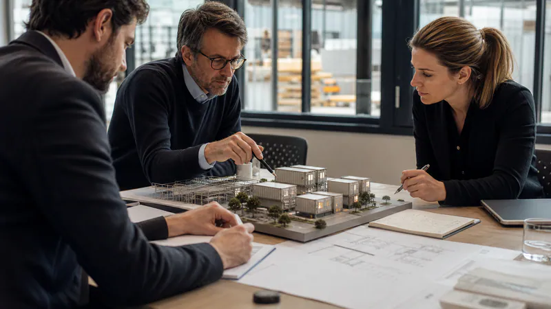 Bankable Modular Project: What Investors Check — QHOME technology guide Bankable Modular Project: What Investors Check — editorial planning scene