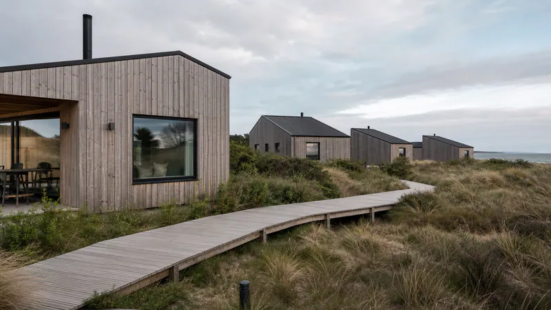 Modular Homes for Seaside Camping: Coastal Season Business — QHOME technology guide Modular Homes for Seaside Camping: Coastal Season Business — editorial planning scene