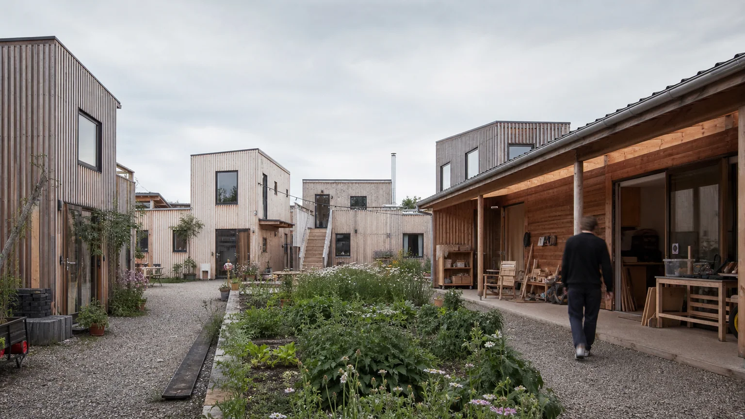 Future of Modular Villages: AI and Autonomous Communities — QHOME technology guide Future of Modular Villages: AI and Autonomous Communities — editorial planning scene