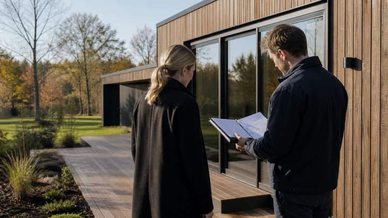 Modular Home Warranty: Buyer Protection — QHOME technology guide Modular Home Warranty: Buyer Protection — editorial planning scene