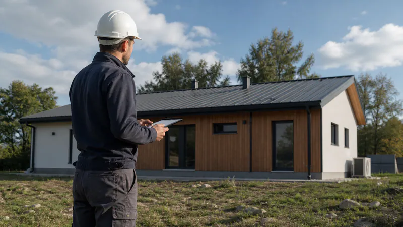 Solar Panels for Modular Home: System Sizing — QHOME technology guide Solar Panels for Modular Home: System Sizing — editorial planning scene