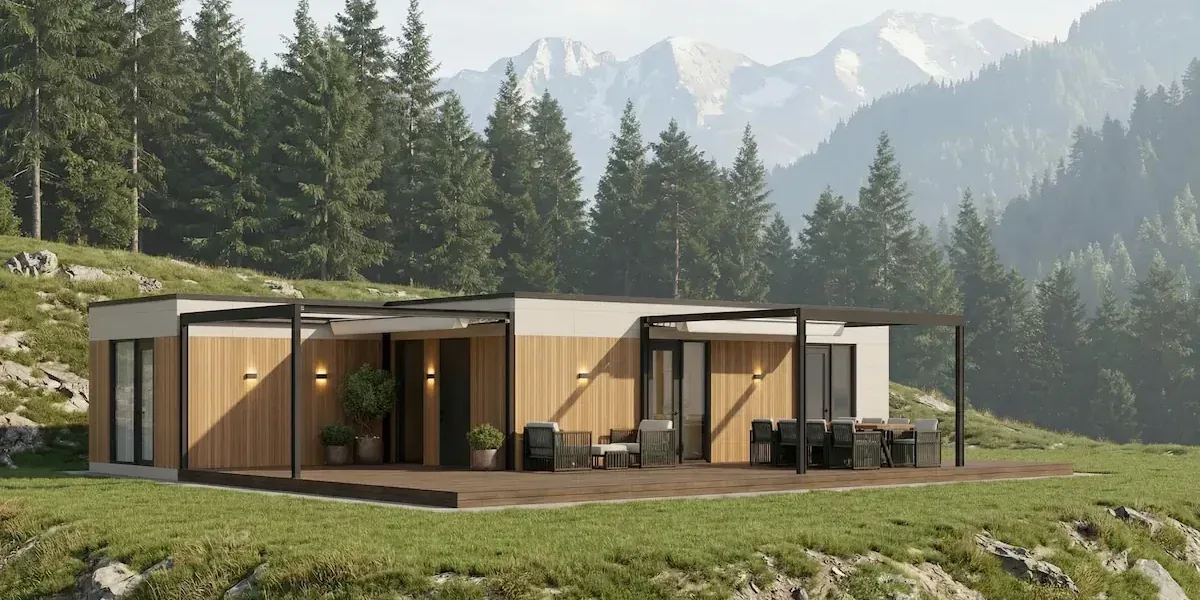 modular home in Spain — QHOME Sofia modular model for full home