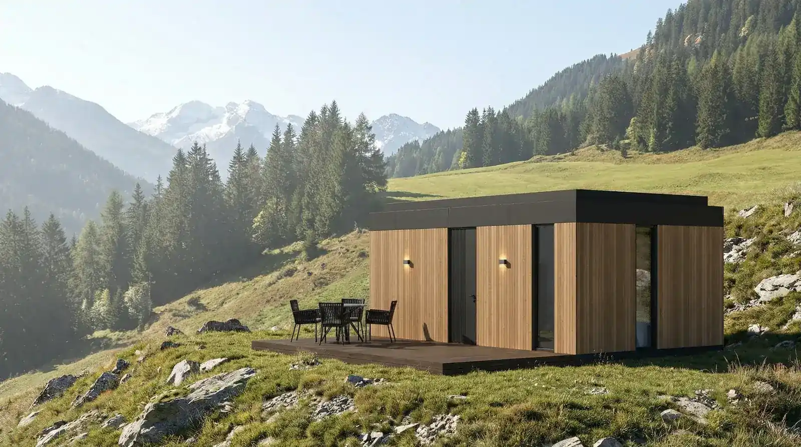 small modular home — QHOME Swift modular model for hotel room module